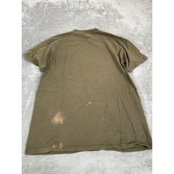 Vintage Y2K Comedy Short Sleeve T Shirt Men's Size Medium Green - Picture 2 of 10